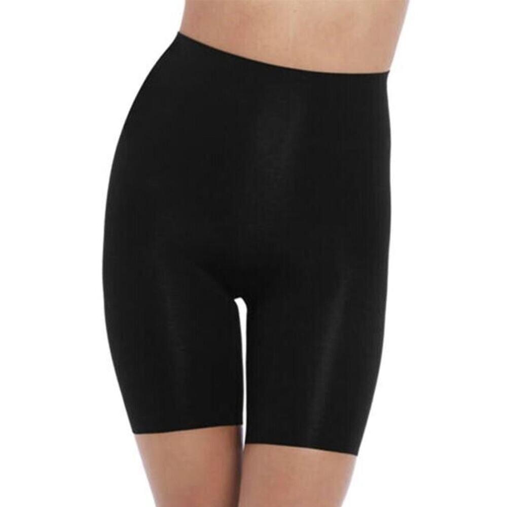 Wacoal Women's Beyond Naked Cotton Thigh Shaper in Black Small MSRP $62 805330‎